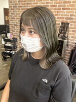 ヴィップルーム(viproom) マッシュショート/アッシュカラー/ツヤ髪スタイル/黒髪スタイル