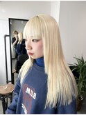 【kento限定カラー】ホワイトブロンド