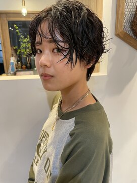 ルアウ レコーズ(LUAU records) 【LUAU records Osaka / yuma】ショートパーマ