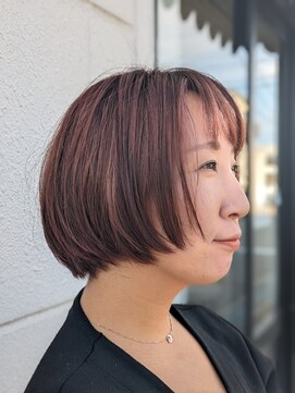 ケーオーエスビューティー(K O S beauty) 前上がりの柔らかボブ！