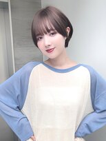 セイドット オモテサンドウ(Say. omotesando)&nbsp;say.重政　最新トレンド丸みショートショートボブぱっつん前髪