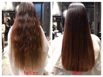 髪質改善と縮毛矯正の専門店　scintiller都通店