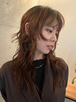 ナループロア ルームー(Nalu pu loa ROOMOO)&nbsp;ロングウルフ/レイヤーカット/ウルフカット/フェイスレイヤー