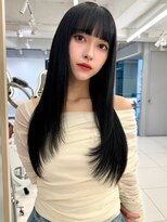 エジョン 幡ヶ谷店(Aejon) レイヤーロング/ヘルシースタイル/韓国ヘア/ベビーピンク/新宿
