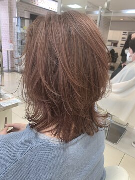 ショコララテ スタイリング楽ちん　大人可愛いくびれミディアム