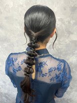 オアシス ガーデン 松戸店(Oasis GaRDEN)&nbsp;編み下ろしヘアセット