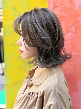 アルトリスト(Altruist Aging×HAIR&SPA) ☆イメチェンピンクベージュアンブレラカラー前髪クールショート