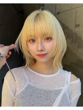 メゾンアクア 表参道(Maison ACQUA) 外ハネボブ/イメチェン/レイヤー/美髪/ワイドバング/似合わせ