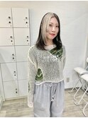 モノトーンセクションカラー