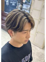 ベルバイグレイス(BELLE by grace)&nbsp;コントラストハイライト(センターパート)