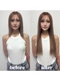 バズ サッポロ バイ フィーネ(BuzZ sapporo by Fi-Ne) エクステのbefore after
