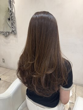 ザックラフィネ(ZACC raffine) レイヤーカット/ワンカール/ロングヘア/縮毛矯正/簡単ヘア