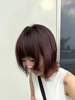 ノーヴァ バイ ボナ 前橋店(nova by bona)&nbsp;ボブカット×暖色カラー