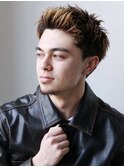 men's/メンズ/スパイキーショート/フェード/ニュアンスパーマ