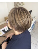 プロデュース 相模原店(Produce) 白髪を活かした白髪ぼかしハイライト