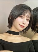 大人かわいいくびれ"レイヤー"ボブ