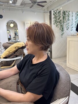 ブランニューイヴ 生駒店(Brand new eve) 白髪ぼかしハイライト