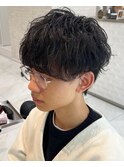 ニュアンスパーマ　シャドウパーマ