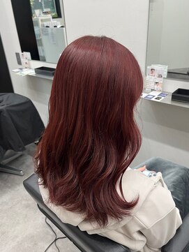 アルター(aL ter) チェリーレッド［暗めカラー/デザインカラー］長野歌穂