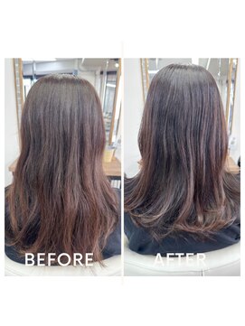 ノイ(Noy) ベリーブラウン×大人ロング