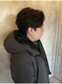 フェザーショート　フェザーパーマ　池袋メンズ