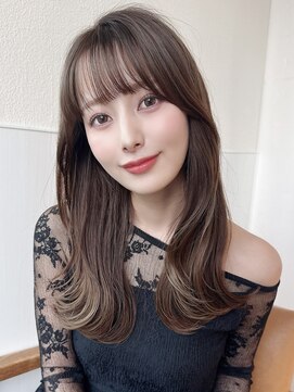 シルクレイ 新宿店(Silk-lei) ☆ 韓国レイヤーカット　くびれミディアムレイヤー 新宿