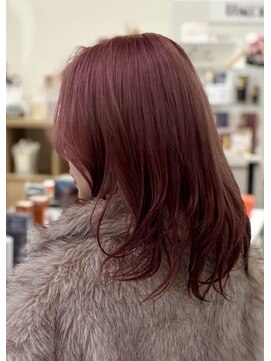 ユニックス ララポート豊洲店(UNIX Salon&Spa) ピンクブラウン/レイヤー/韓国レイヤー/春カラー