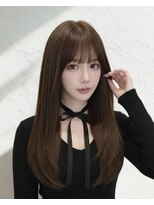 TMJ&nbsp;熊本/韓国レイヤーロング×縮毛矯正×髪質改善