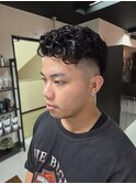 男さ際立つオシャレパーマ