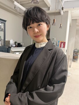 ホヌン 茅ヶ崎(Honnun) 抜け感マッシュショート/茅ヶ崎