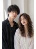 カット+艶カラー+再現性◎似合わせパーマ COTA TR¥18150