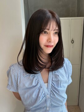 ナナローネス 渋谷(nana loness) ☆ミディアムレイヤー×ベージュカラー☆