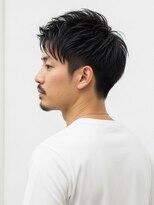 エムエイチバーバー 肥後橋(MH THE BARBER) アップバングショート【肥後橋駅・西梅田・本町】