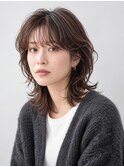 レイヤーカット/デジタルパーマ/髪質改善トリートメントで朝時短