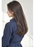 31. 髪質改善カラーエステ/大人可愛いロング/グレージュ