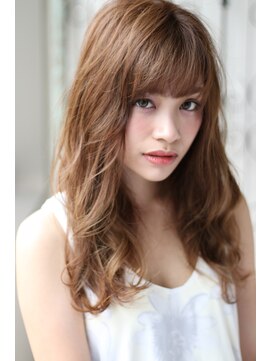 アルス(ars) セミロング×外巻きパーマ