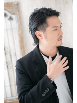 グルーミングサロン バーバー キャッスル 北浦和西口(Grooming salon Barber Castle) 刈上げ黒髪ショートl