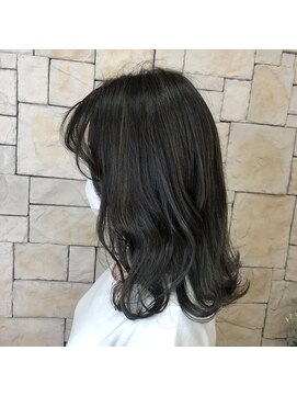 フォルテ 島田店 ダークグレージュハイライト