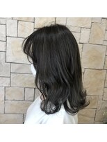 フォルテ 島田店 ダークグレージュハイライト