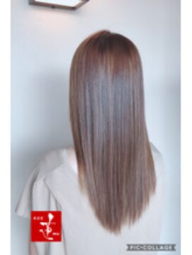 美容室 蓮(REN) 白髪に負けない！グレージュ＆フォルムメイク