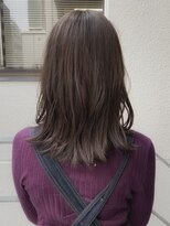 地毛風カラー×ブラウングレージュ Hair Design Collet Ginza