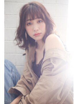 リベルテ(LIBERTE) Liberte銀座 大人可愛い小顔ミディアム×ピンクベージュ