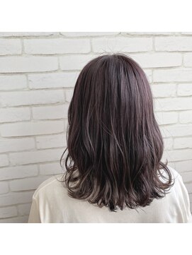 ビス ヘア アンド ビューティー 西新井店(Vis Hair＆Beauty) 大人かわいい/ラベンダー/切りっぱなし/