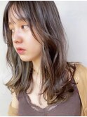 ふんわりカールの愛されロング×シースルーバング＊ルーズヘア