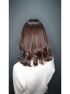 ボアップ 京橋店(boappu) #ピンクブラウン#モテ髪#秋色#ブリーチなし#イルミナカラー