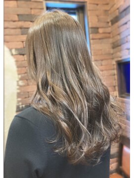 ヘアー クリエイト カルバリ(HAIR CREATE Calbari) やわらかくすみベージュ