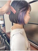 ブルーバイオレット_イヤリングカラー