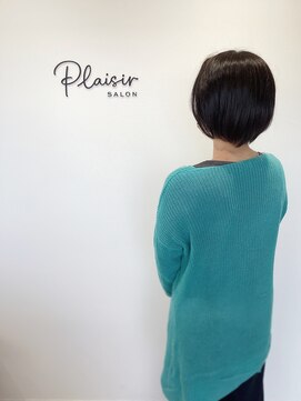 プレジール(plaisir) 春ショートボブ
