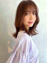 コート 表参道(Cote)&nbsp;レイヤーロング外ハネボブ前髪パーマうる艶髪前髪