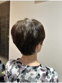 似合わせカット/ふわっとボリュームショート/パーマスタイル